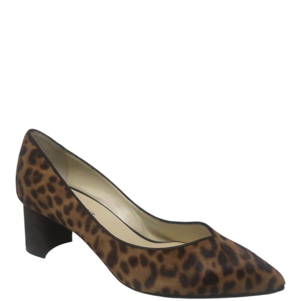 New Sarah Flint Perfect Emma Chocolate Leopard Haircalf Pointed Toe 50mm Pumps 8 - Picture 15 of 15
